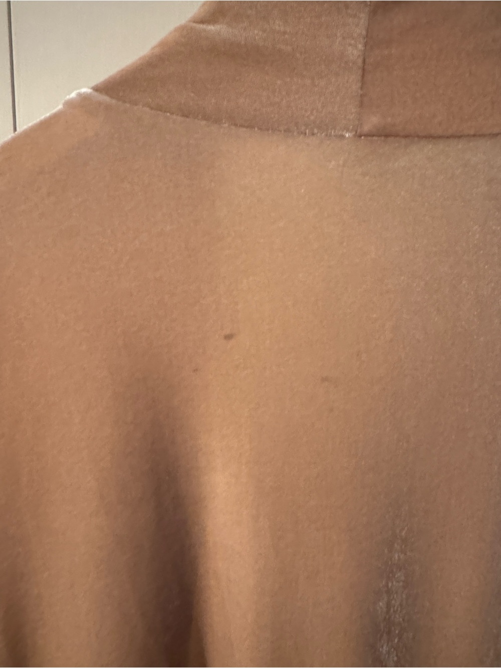 Long Open Front Velvet Robe - Picture 5 of 6